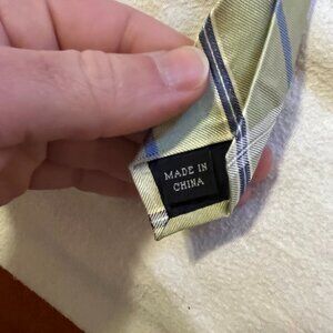 Light Green Plaid Nautica Tie